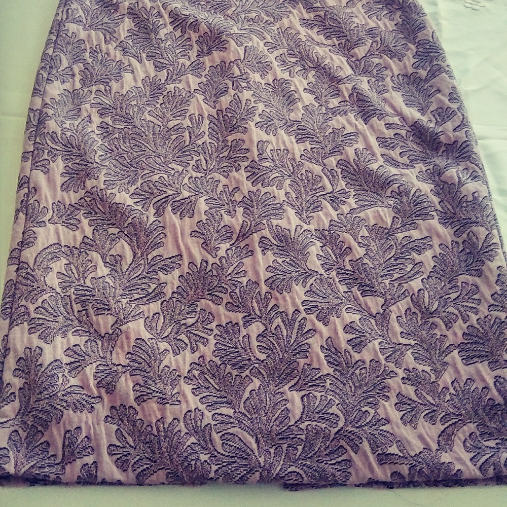 Jacquard Stretch Pencil Skirt/NWOT